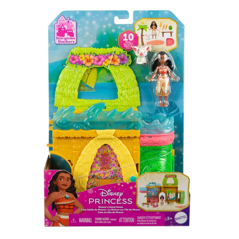Playset---Disney-Princesas---Castelo-Moana---Empilhavel---Mattel-1
