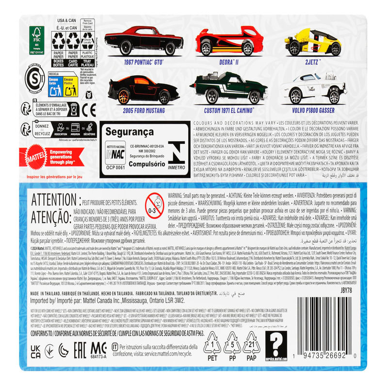 Carrinho-Colecionavel---Hot-Wheels---Legends---Pack-6-Carros---Modelos-Sortidos---Mattel-27