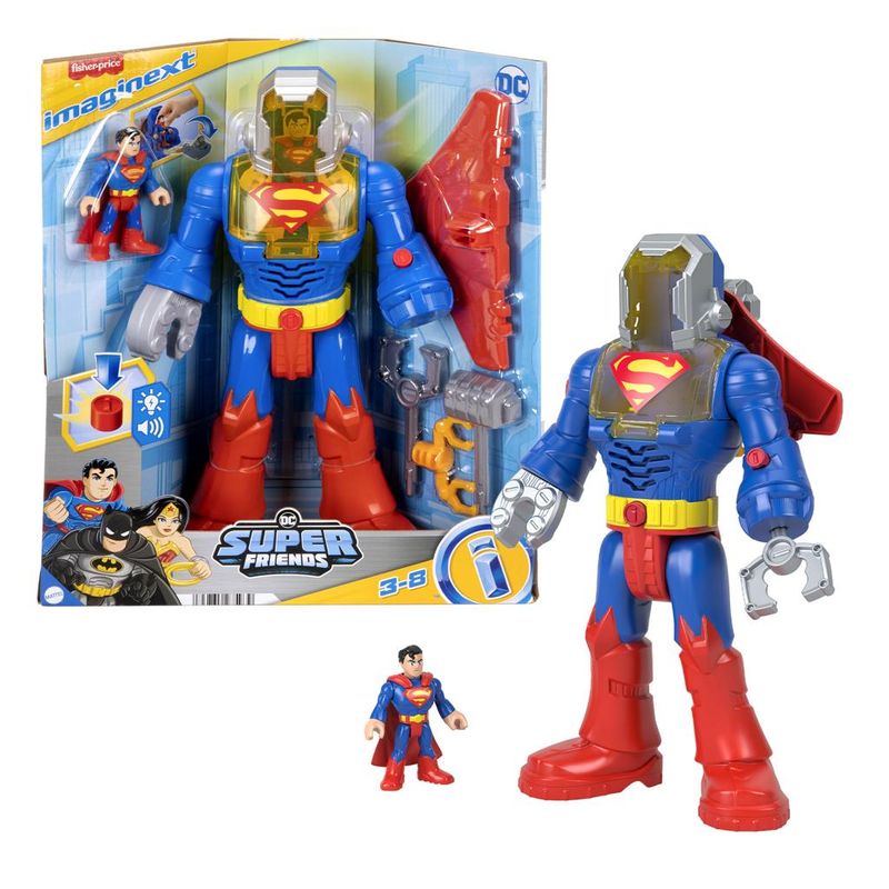 Boneco---Imaginext---Dc-Super-Friends---Superman-Insider---Mattel-2