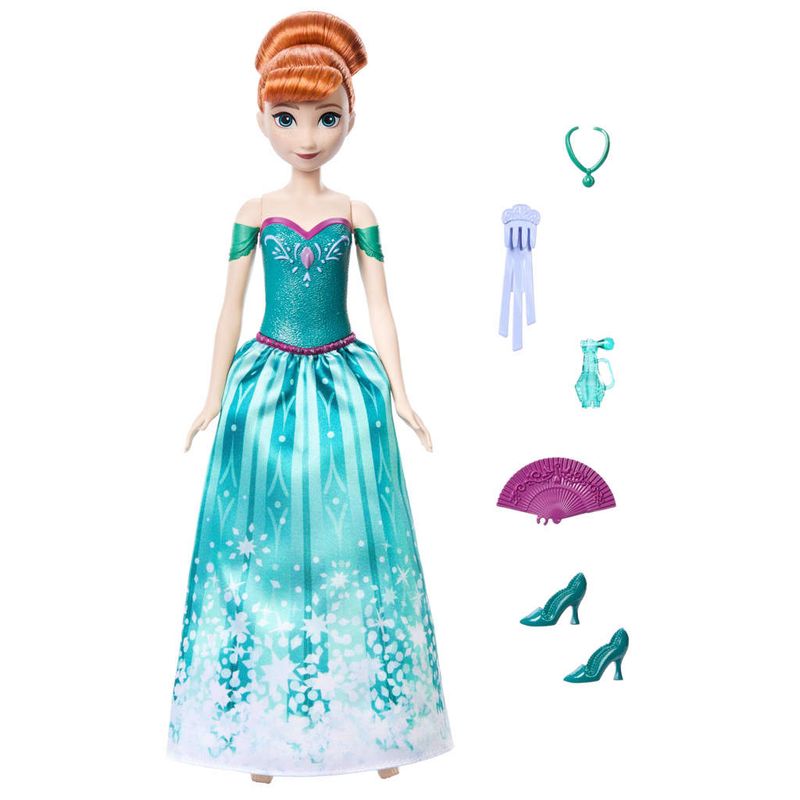 Boneca-Articulada---Disney---Girar-e-Revelar---Frozen---Anna---Mattel-0