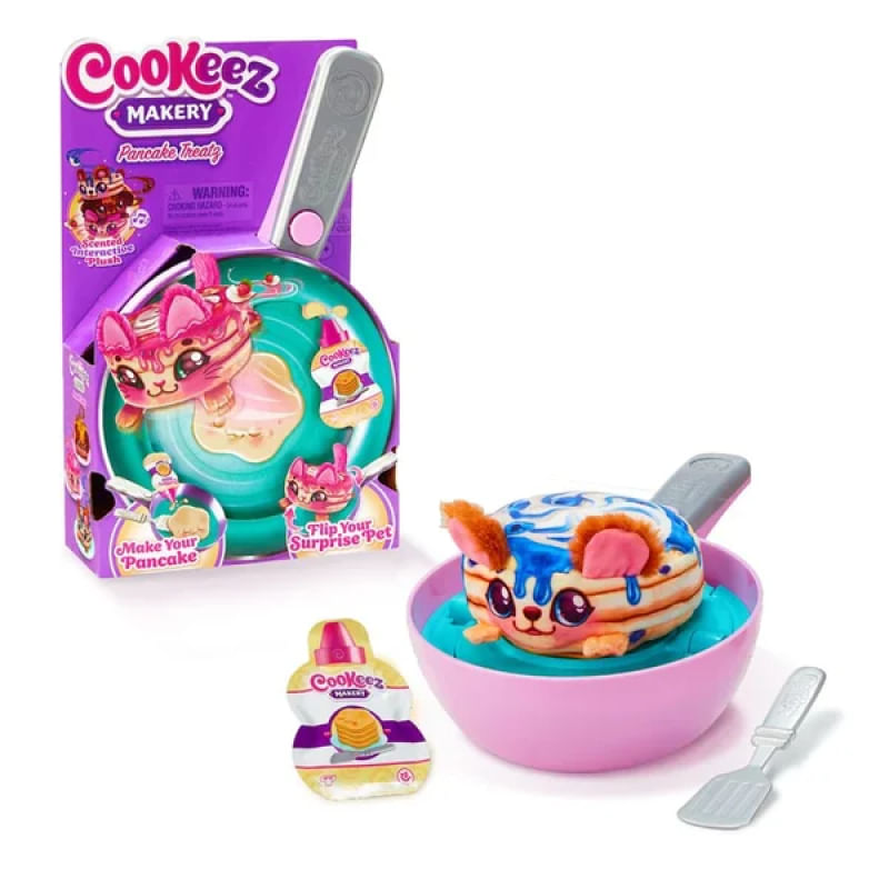 Frigideira Cookeez Makery Pancake Treatz - PBKIDS Brinquedos
