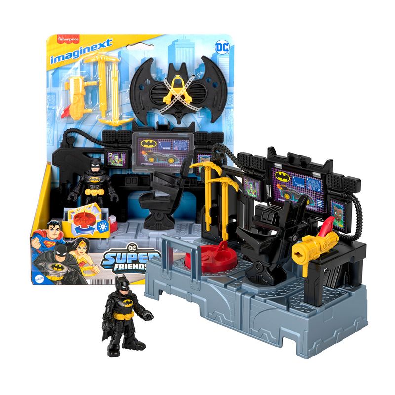 Imaginext---Central-de-Controle-do-Batman-e-mini-Boneco---Mattel-4