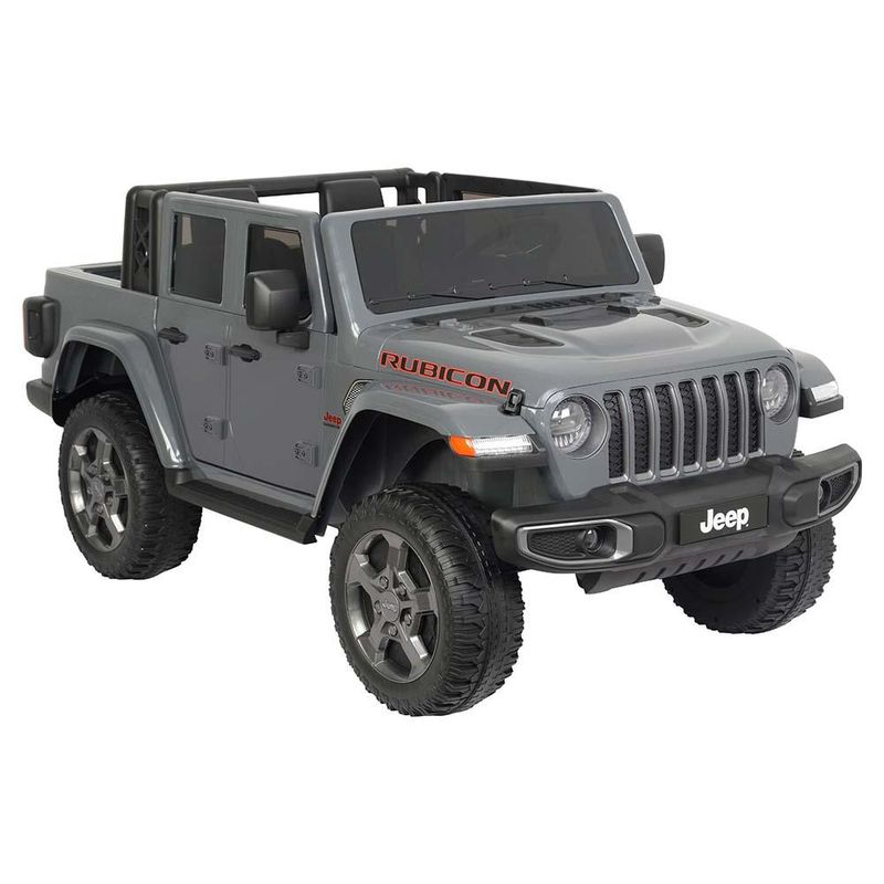 Veiculo-Eletrico---Jeep---Gladiator-Rubicon-com-Controle-Remoto---12V---Shiny-Toys---Cinza-1