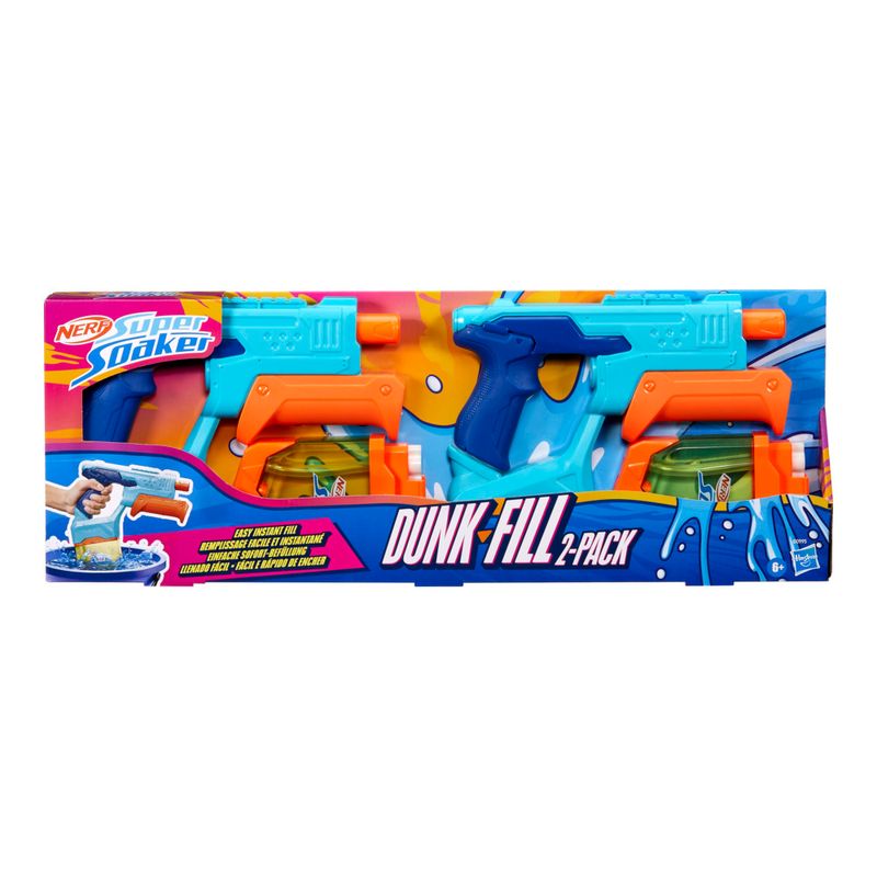Lancadores-de-Agua---Nerf---Super-Soaker-Dunk-Fill---Kit-com-2---Hasbro-1