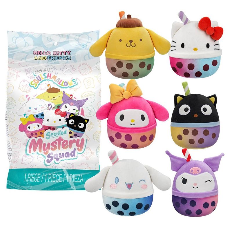 Pelucia-Squishmallows---Com-Aroma---Hello-Kitty-E-Amigos---Surpresa---Sunny-0