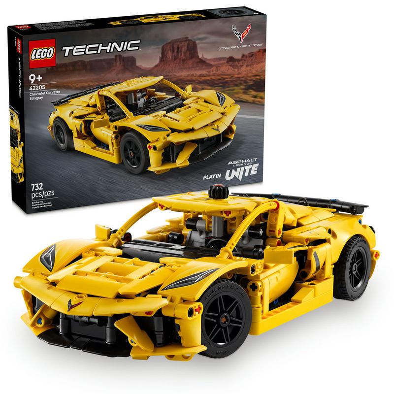 LEGO---Technic---Chevrolet-Corvette-Stingray---42205-0