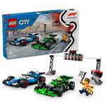 LEGO---City-Formula-1---Grid-de-F1-com-Carros-de-Corrida-da-VCARB---Sauber---60474-0