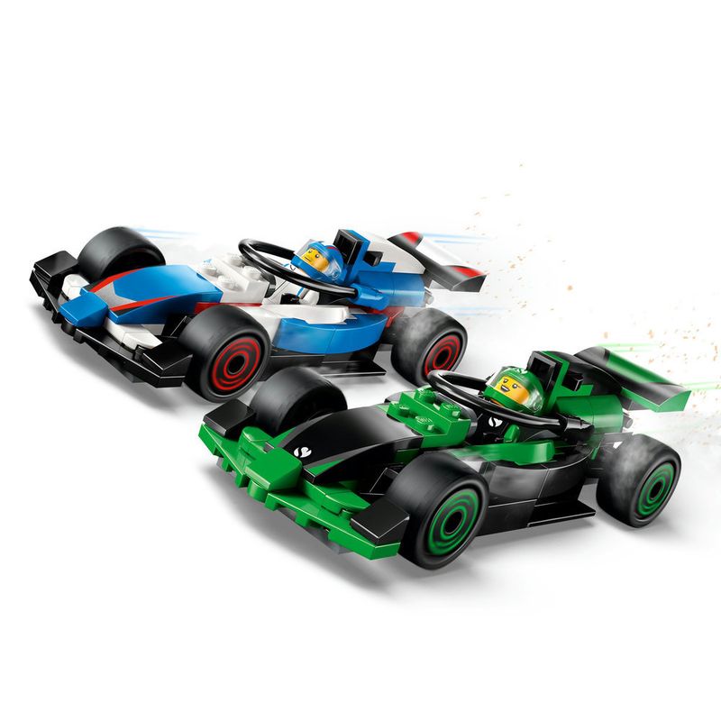 LEGO---City-Formula-1---Grid-de-F1-com-Carros-de-Corrida-da-VCARB---Sauber---60474-9