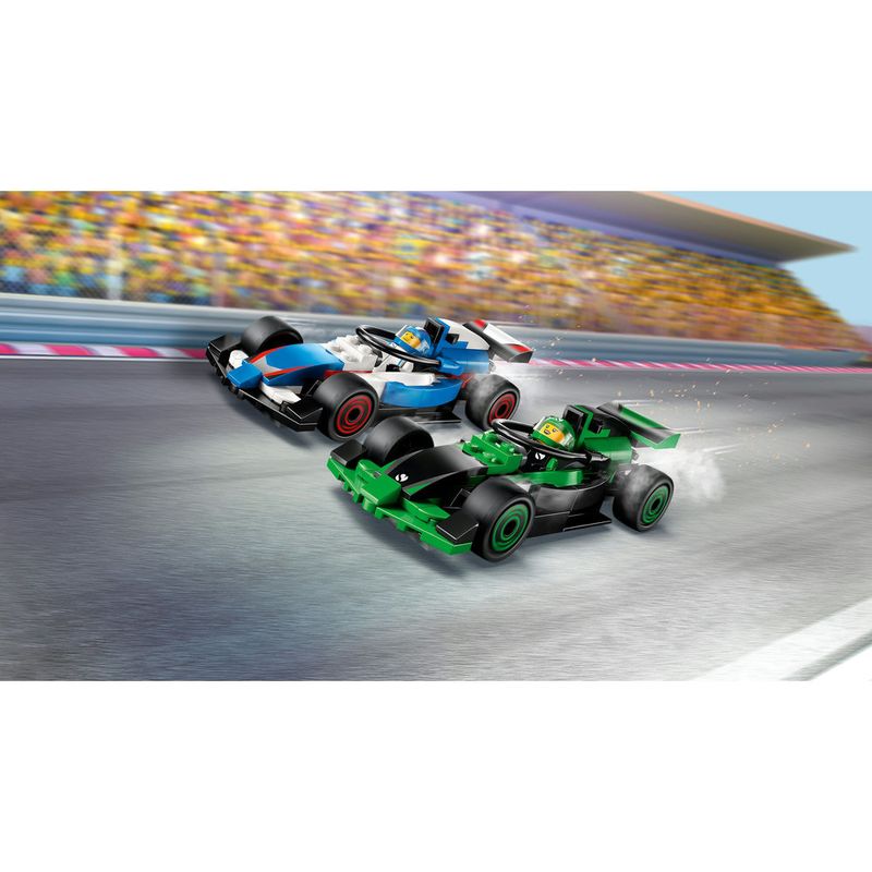 LEGO---City-Formula-1---Grid-de-F1-com-Carros-de-Corrida-da-VCARB---Sauber---60474-15