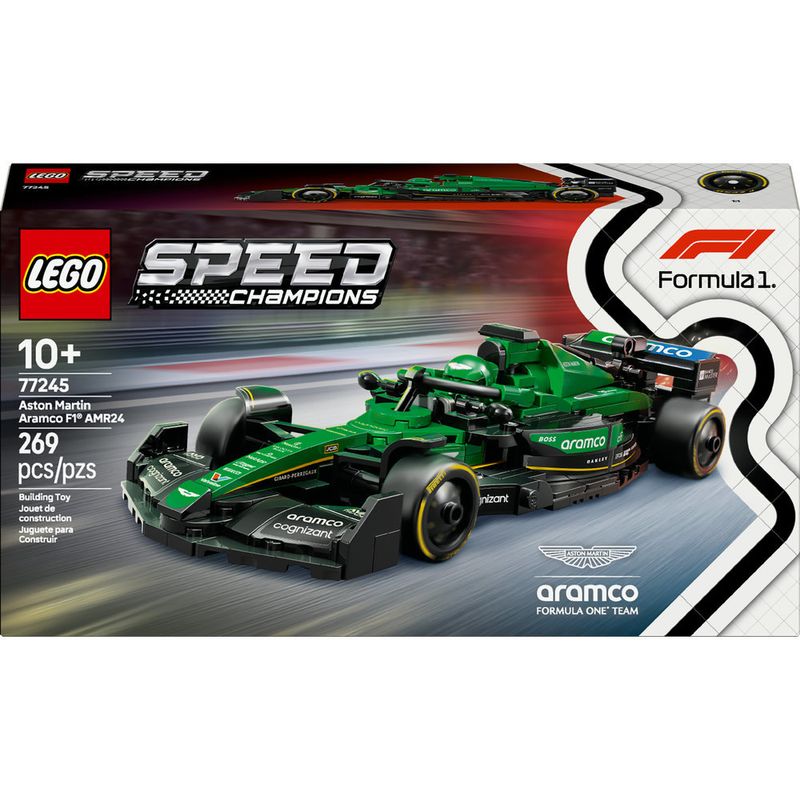LEGO---Speed-Champions---Carro-de-Corrida-Aston-Martin-Aramco-F1-AMR24---77245-1
