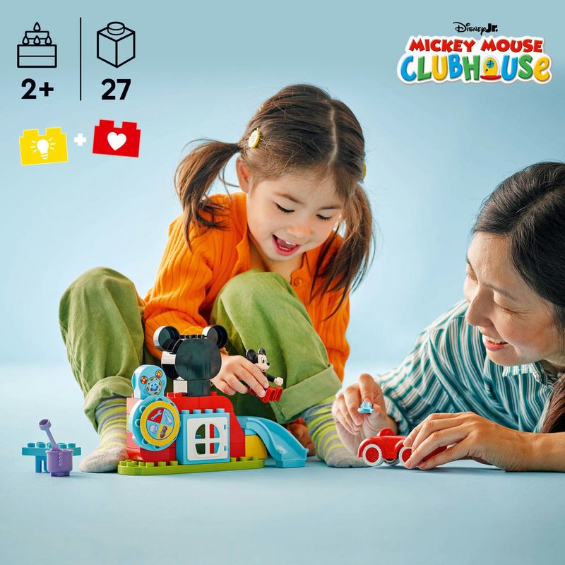 LEGO---Duplo-Disney-TM---Casa-e-Carro-do-Mickey-Mouse---10454-6