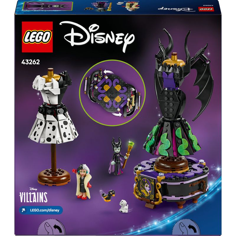 LEGO---Disney-Classic---Vestidos-da-Malevola-e-Cruella-De-Vil---43262-6