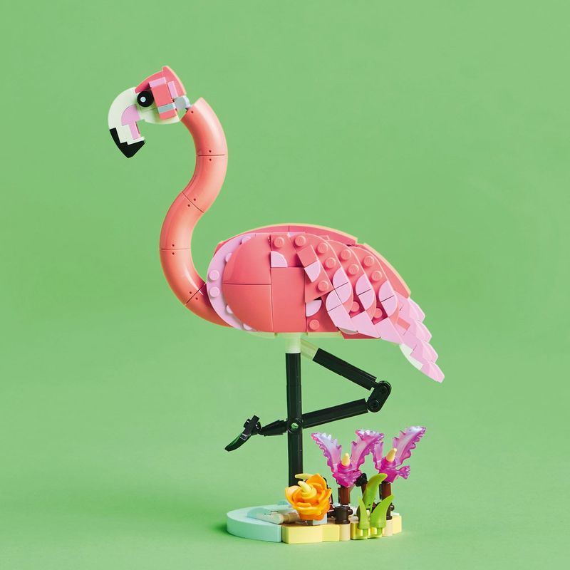 LEGO---LEGO-Creator---Animais-Selvagens--Flamingo-Rosa---31170-4