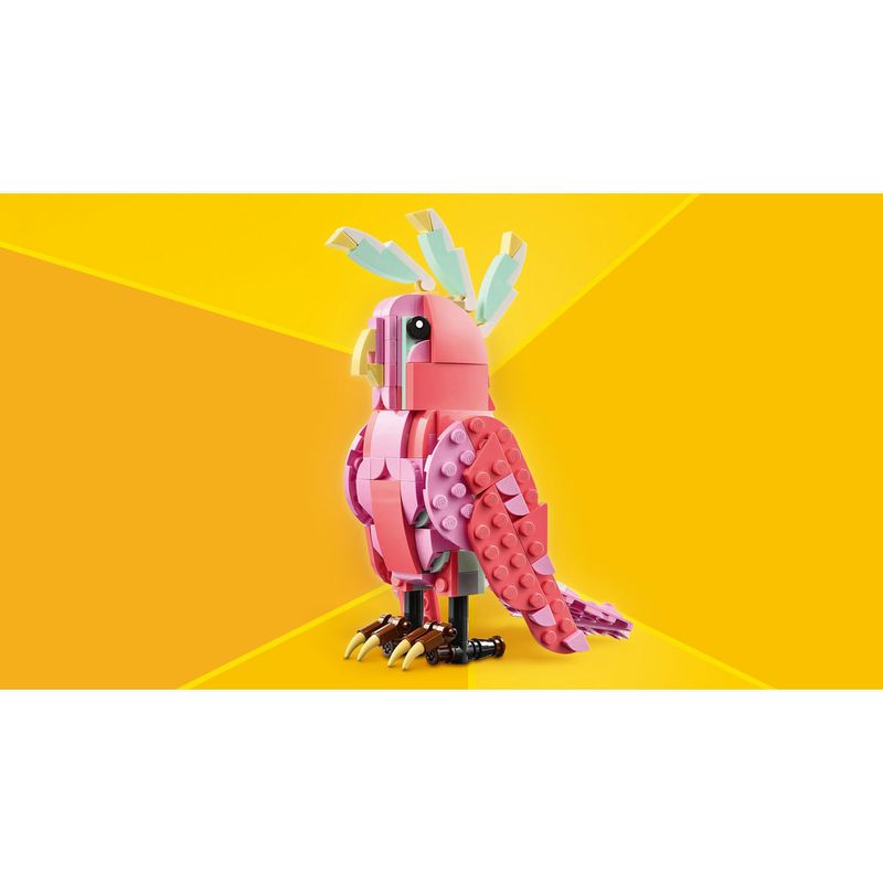 LEGO---LEGO-Creator---Animais-Selvagens--Flamingo-Rosa---31170-13