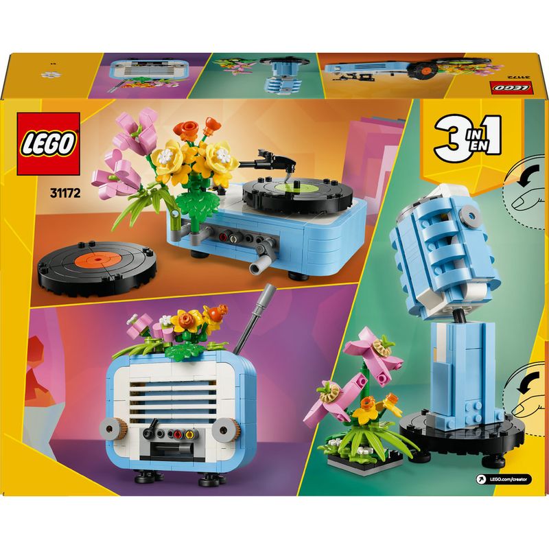 LEGO---LEGO-Creator---Vitrola-com-Flores---31172-7