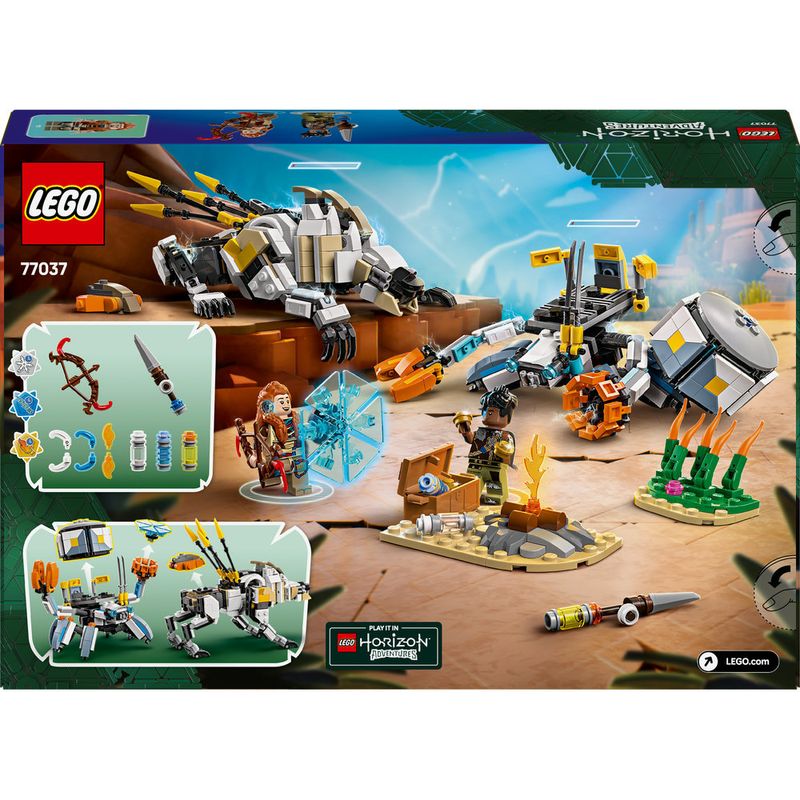LEGO---Horizon---Aloy-e-Varl-vs-Carapaca-e-Dente-Serrado---77037-7