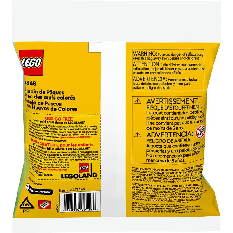 LEGO---Recruitment-Bags---Coelhinho-da-Pascoa-com-Ovos-Coloridos---30668-2