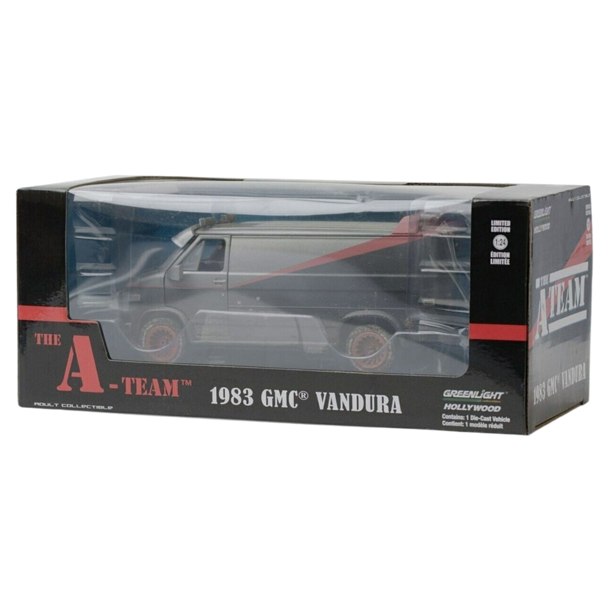 Miniatura Carro GMC Vandura 1983 Esquadrão Classe A 1/24