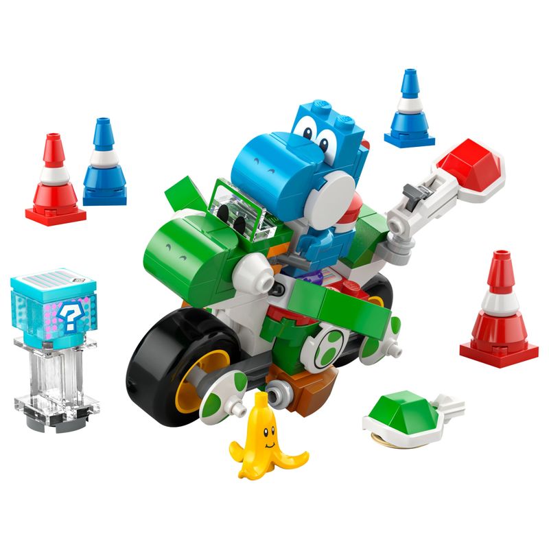 LEGO® Super Mario™ - Mario Kart™ – Moto Yoshi - PBKIDS Brinquedos
