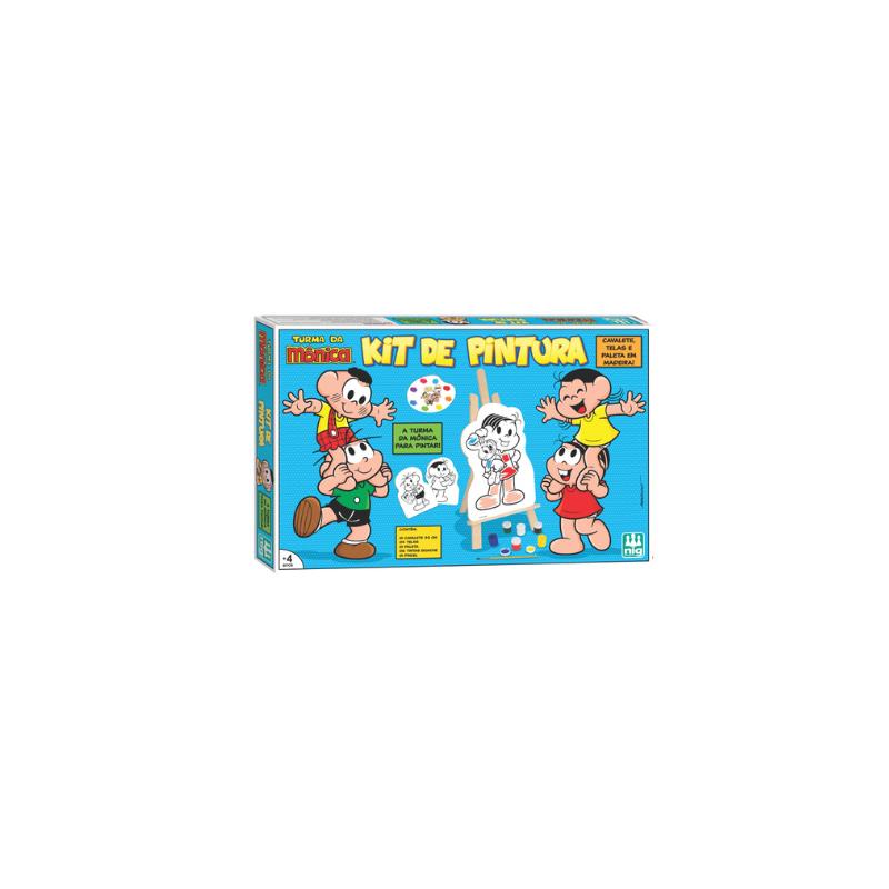 Conjunto-De-Pintura-E-Acessorios---Turma-da-Monica---04-Telas---Nig-3