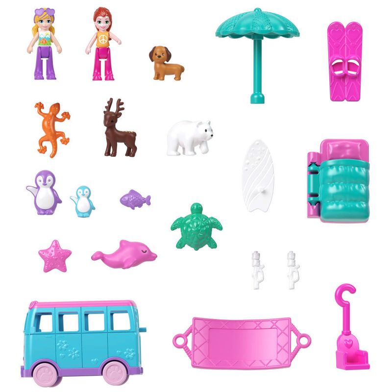 Conjunto-de-Veiculo-e-Acessorios---Polly-Pocket---Aventura-Animal-Movel---Mattel-1