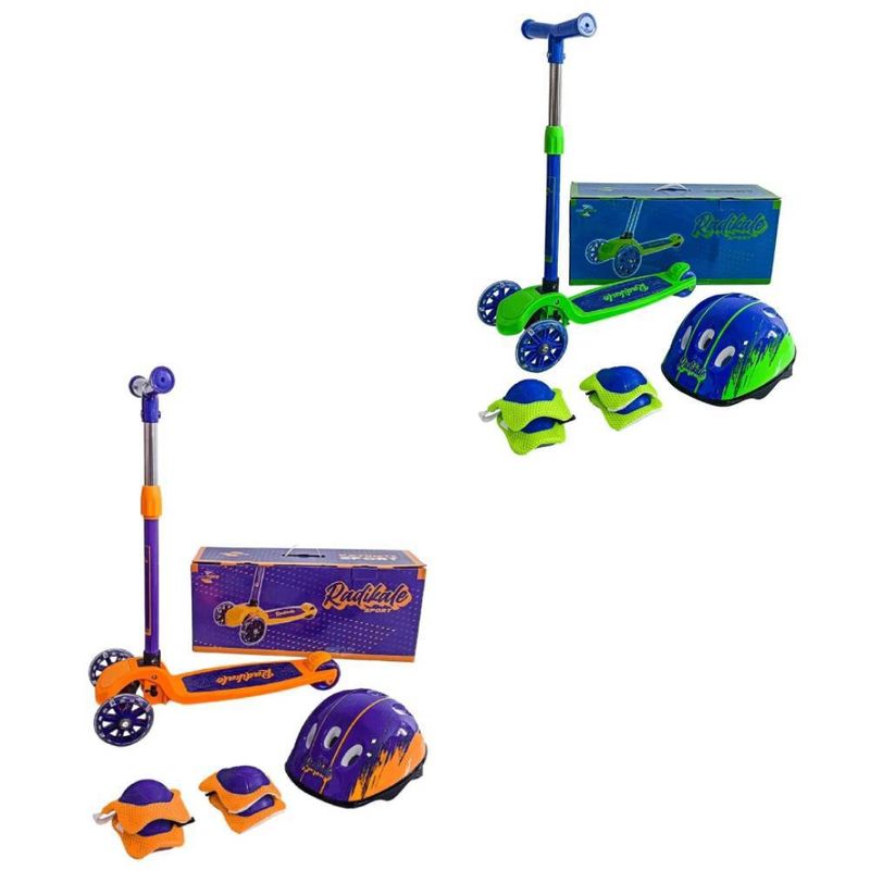Patinete-Infantil-com-Kit-de-Protecao---Sport---Modelos-Sortidos---Uni-Art-0