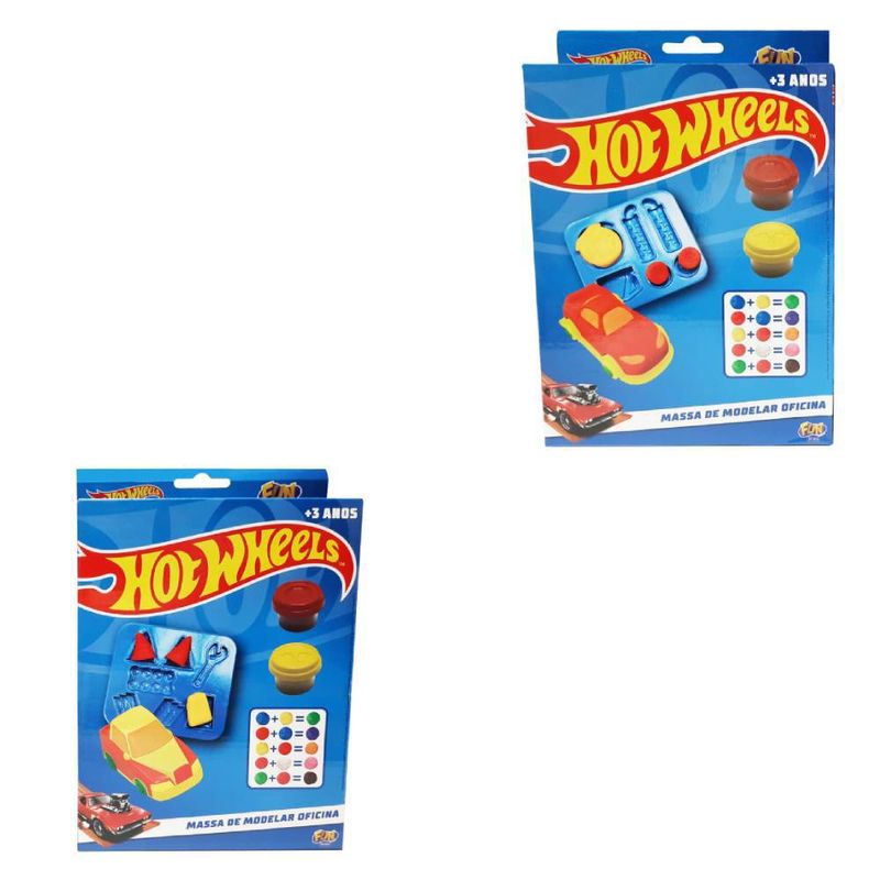 Conjunto-De-Massa-De-Modelar---Hot-Wheels---Modelos-Sortidos---Fun--0