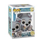 Boneco-Funko-POP----Disney---A-Dama-e-o-Vagabundo---70-Anos---Vagabundo-e-Filhote---Candide-1