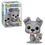 Boneco-Funko-POP----Disney---A-Dama-e-o-Vagabundo---70-Anos---Vagabundo-e-Filhote---Candide-2