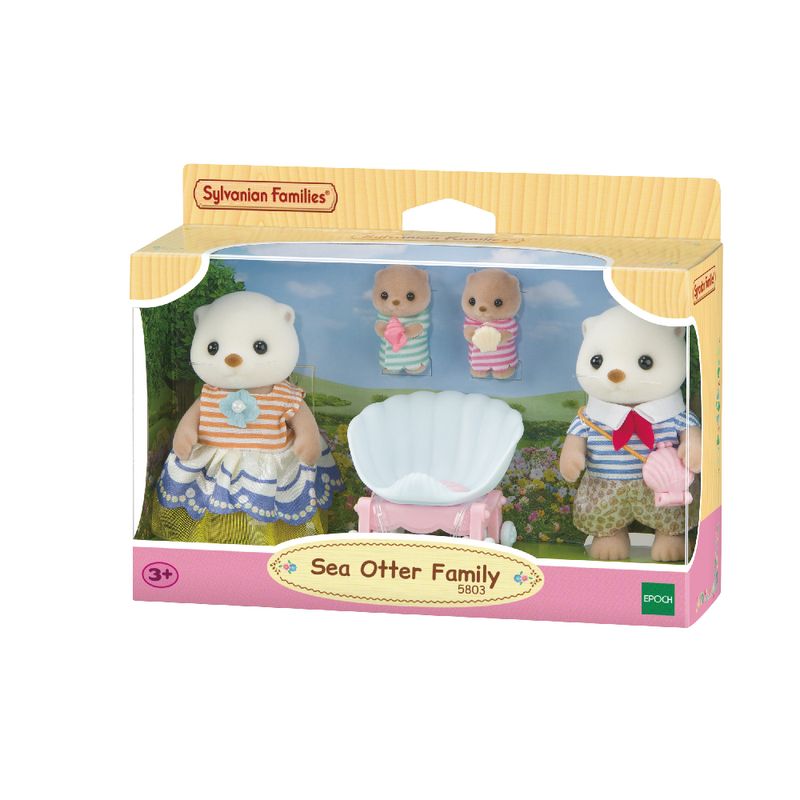 Sylvanian-Families---Familia-das-Lontras---Marinhas---Epoch-1