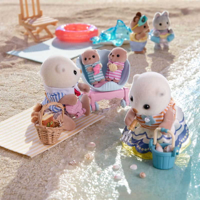 Sylvanian-Families---Familia-das-Lontras---Marinhas---Epoch-3