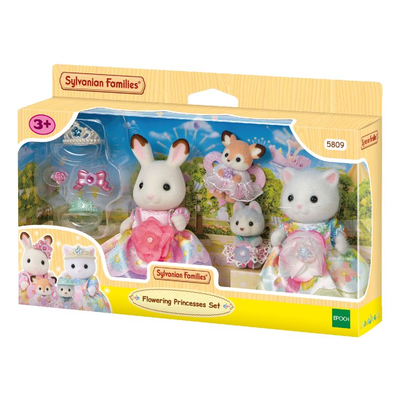 Sylvanian-Families---Conjunto-das-Princesas-Floridas---Epoch-1