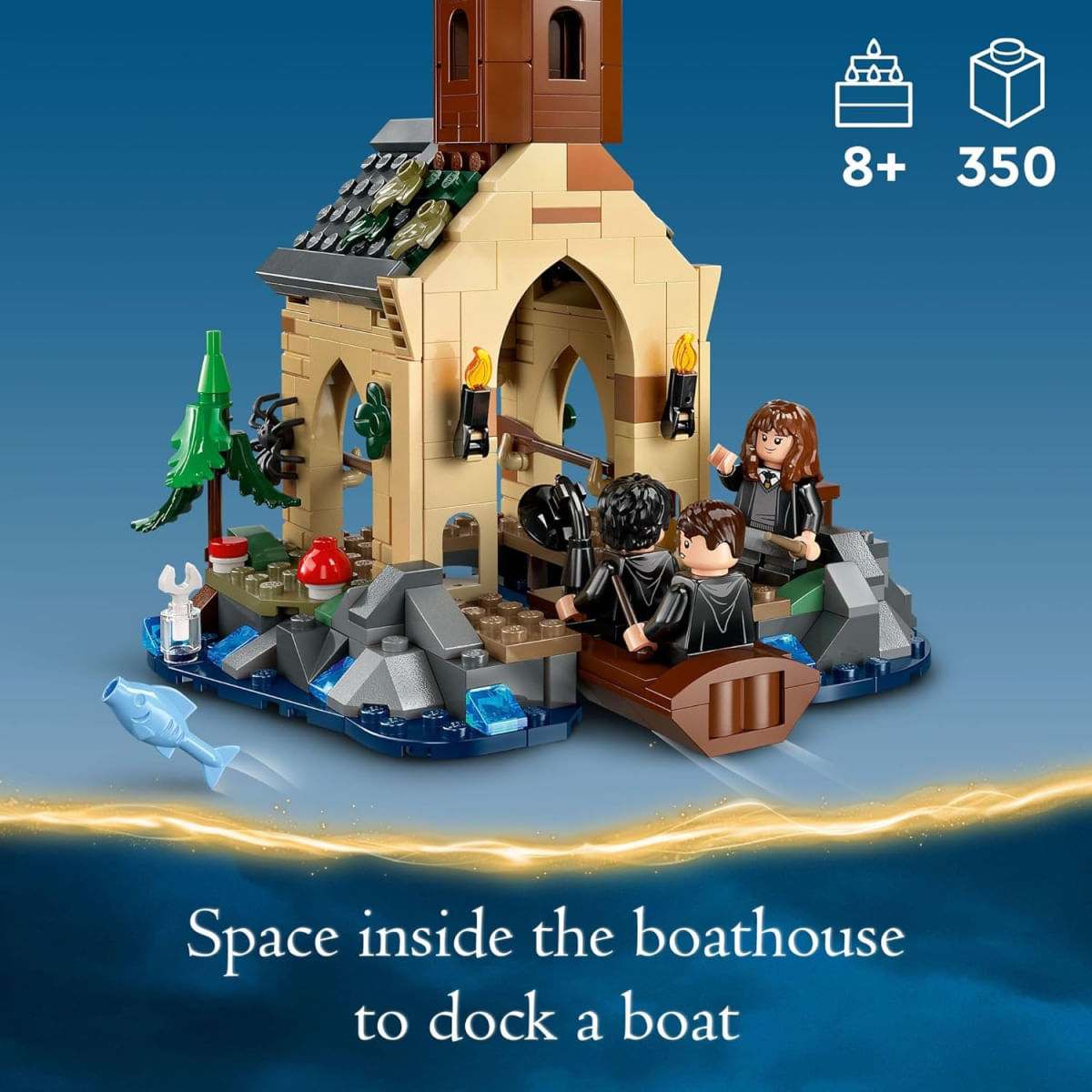 76426 Lego Harry Potter - Casa de Barcos do Castelo de Hogwarts
