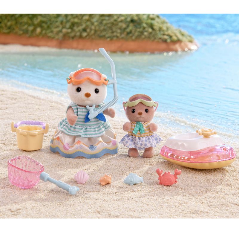 Sylvanian-Families---Irmas-Lontras-Marinhas---Conj-Snorkel-Splash---Epoch-11