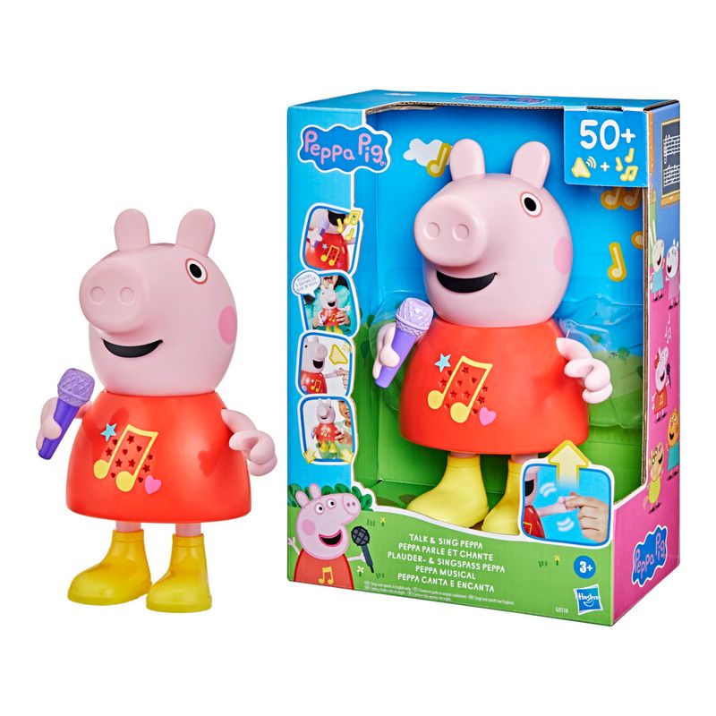 Figura-Interativa---Peppa-Pig---Peppa-Canta-e-Encanta---Com-Sons---Hasbro-2