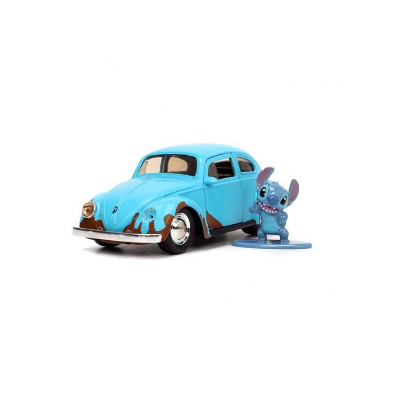 Conjunto-Veiculo--e-Miniatura---Disney---Lilo---Stitch---Stitch-e-Fusca---California-Toys-1
