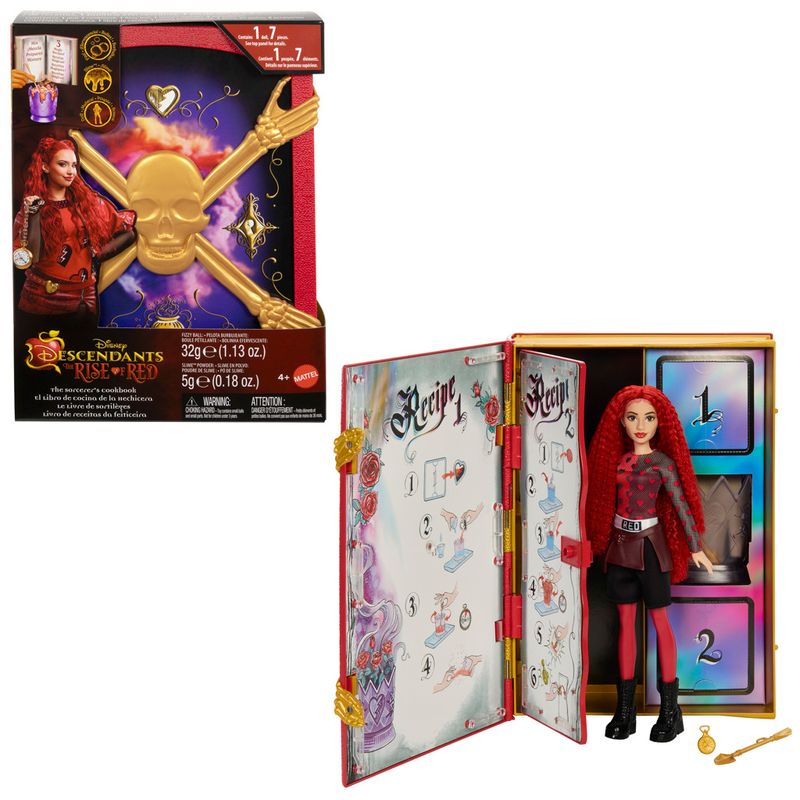 Boneca-Articulada---Disney---Descendentes---Livro-de-Receitas-Do-Feiticeiro-de-Red---Hasbro-4