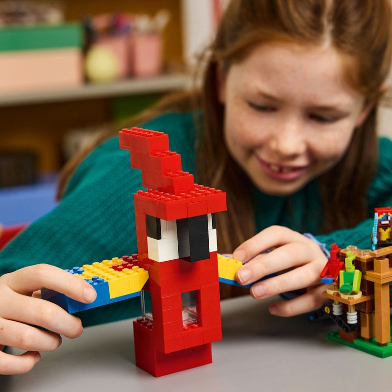 LEGO---Minecraft---As-Casas-dos-Papagaios---21282-10