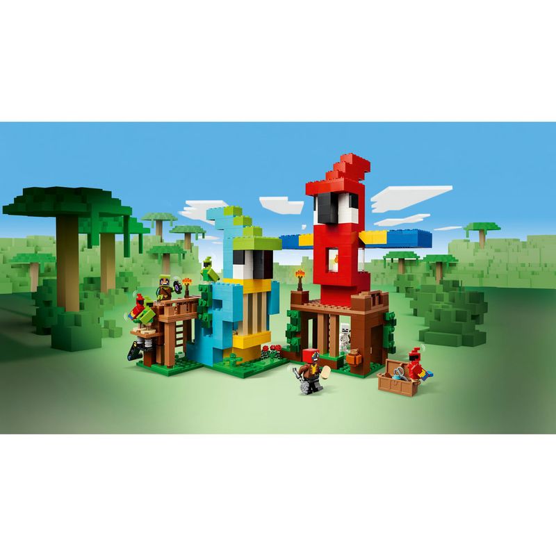 LEGO---Minecraft---As-Casas-dos-Papagaios---21282-12