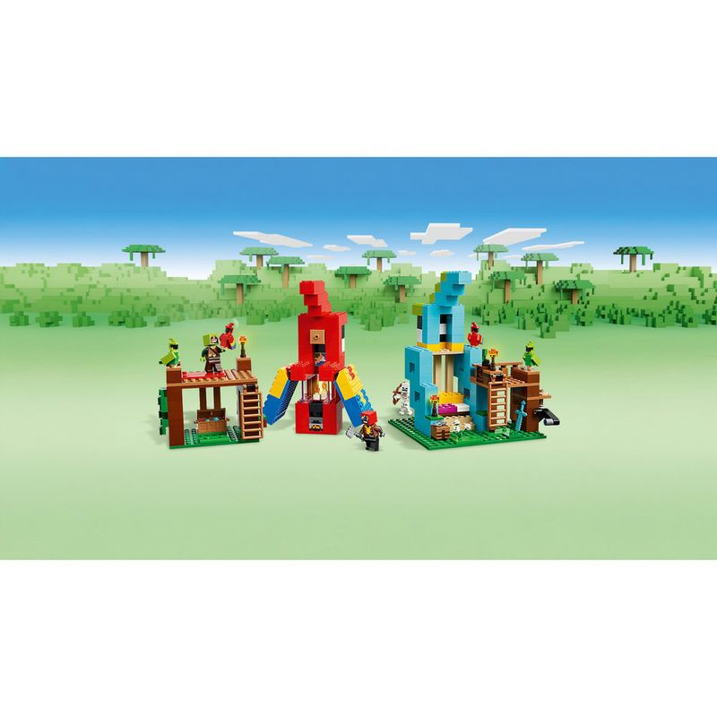LEGO---Minecraft---As-Casas-dos-Papagaios---21282-14