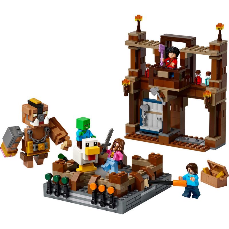 LEGO---Minecraft---Ringue-de-Luta-na-Mansao-da-Mata---21272-2
