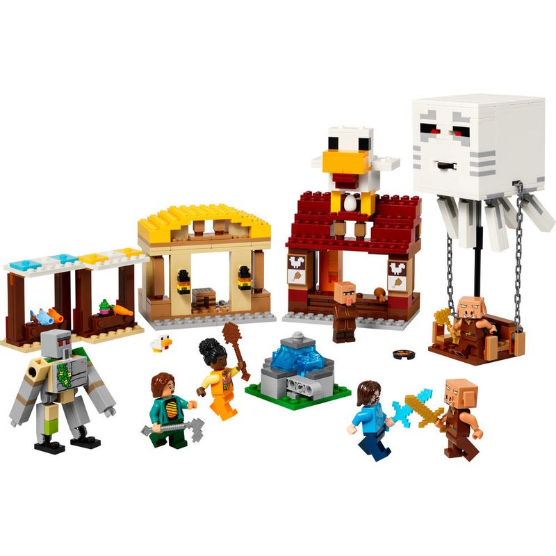 LEGO---Minecraft---O-Ataque-do-Balao-Ghast-a-Vila---21273-2