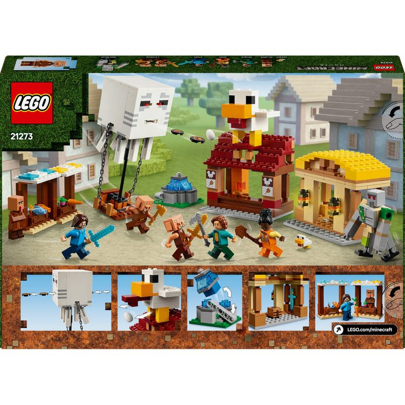 LEGO---Minecraft---O-Ataque-do-Balao-Ghast-a-Vila---21273-6