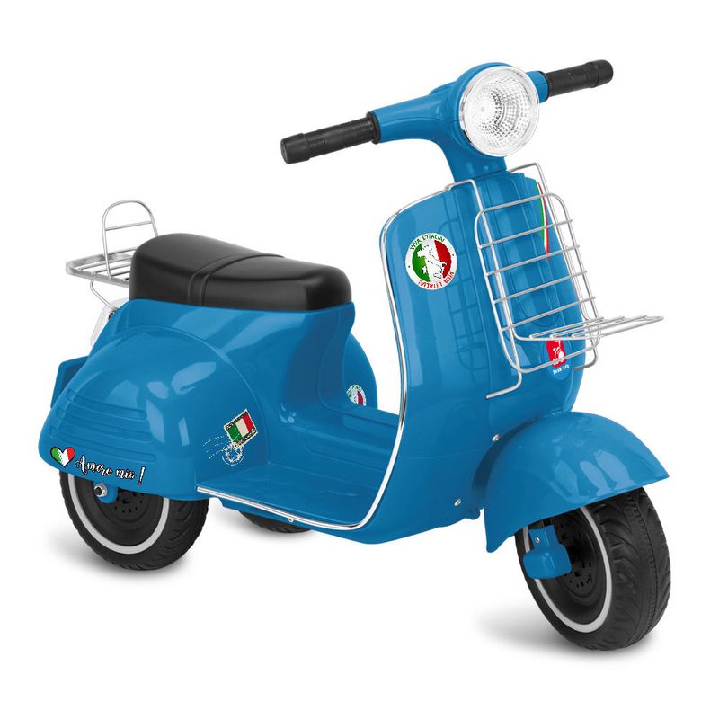 Mini-Veiculo-Eletrico---Scooter-Banderetta-Italia---6v---Bandeirante-0
