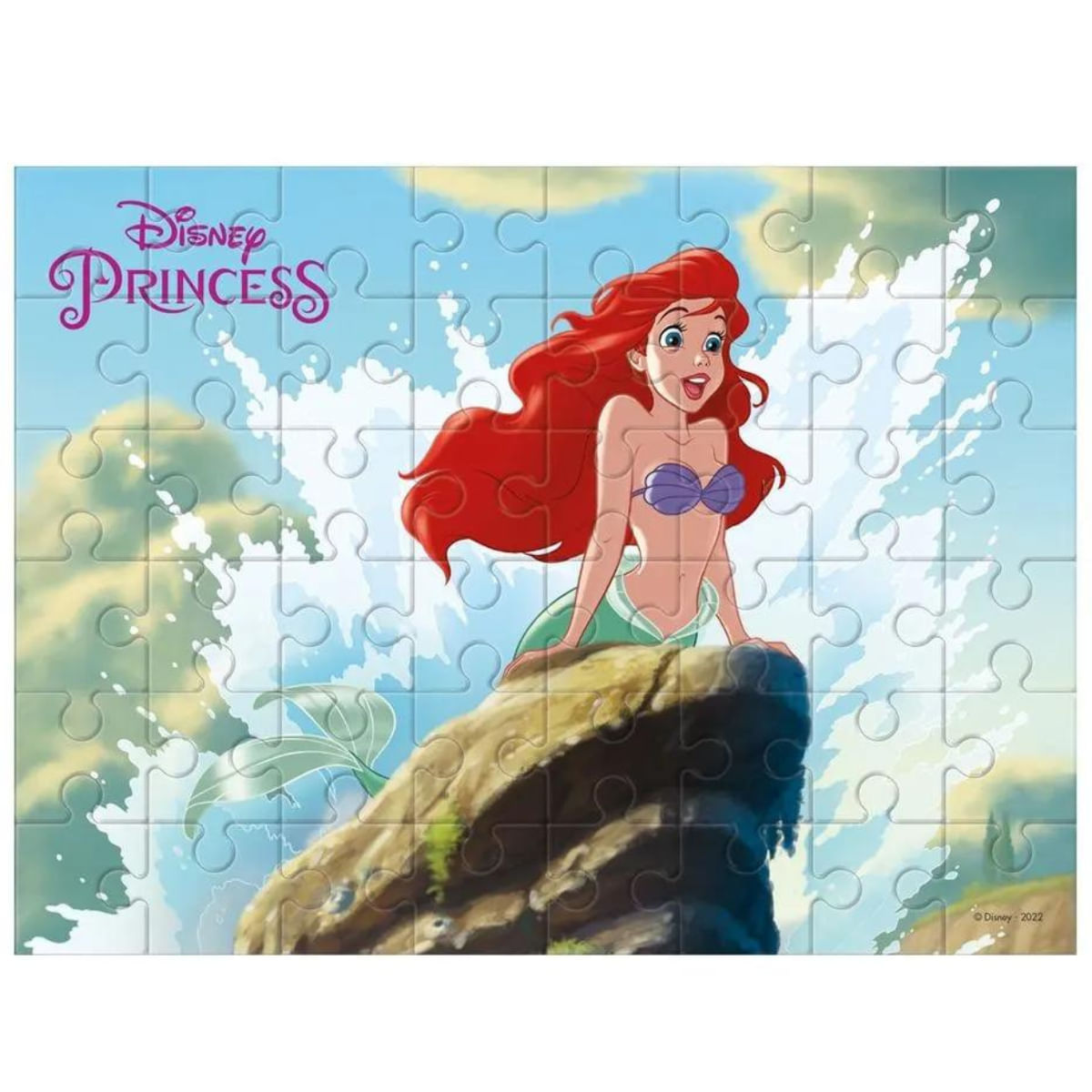 Quebra Cabeça 3D Pequena Sereia 48 Peças Multikids Ri Happy