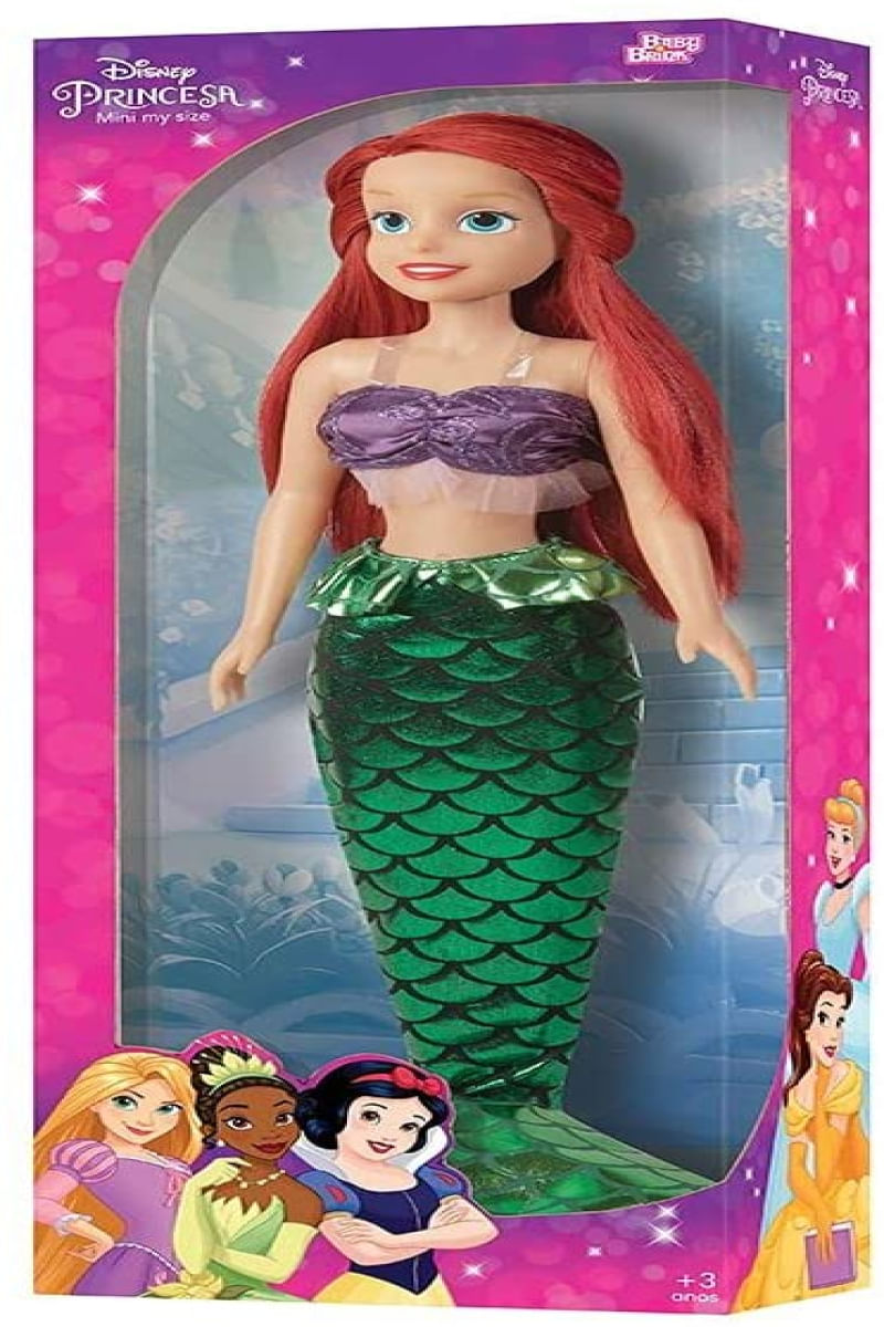 BONECA ARIEL MINI MY SIZE NOVABRINK PBKIDS Brinquedos