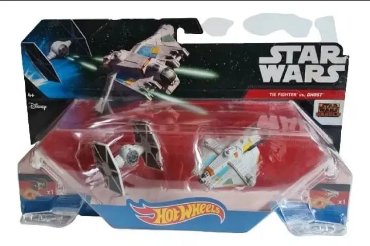 Hot Wheels Star Wars - Tie Fighter Vs Ghost - Ri Happy