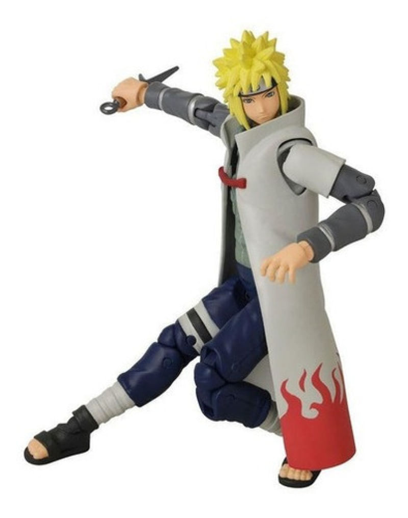 NARUTO BONECO ARTICULADO BANDAI PE Namikaze Minato – F0051-5
