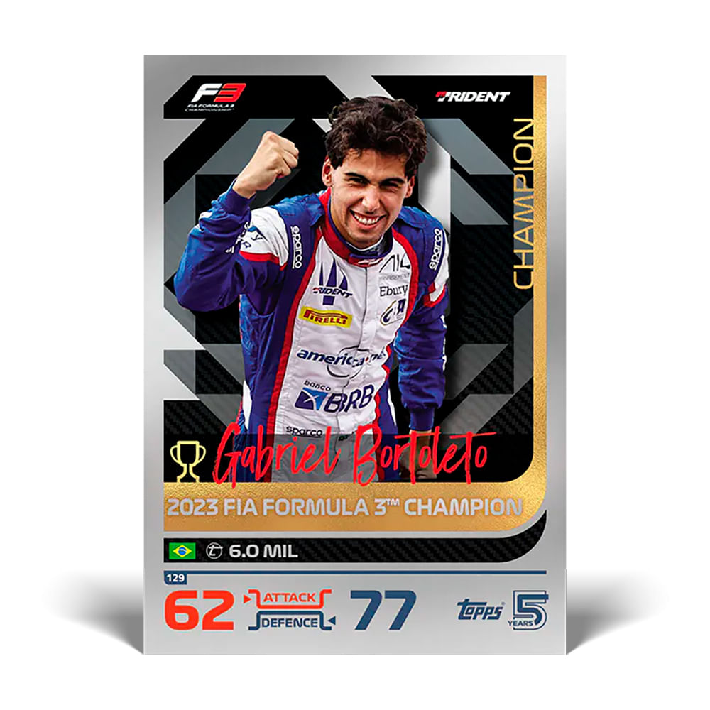 Confira Conjunto de Cartas - F1 Turbo Atax - Value Box - Temporada