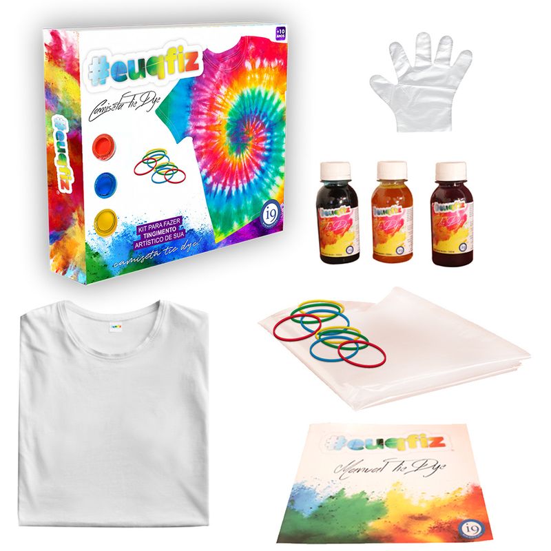 Conjunto-de-Artes---Pinturas-Tie-Die-com-Camiseta-PP-e-Cores---Eu-Que-Fiz---I9-Brinquedos-1